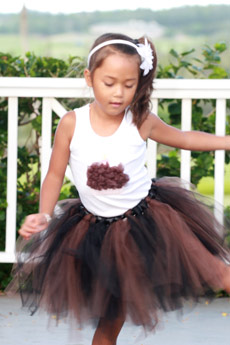 Tutu in dark chocolate